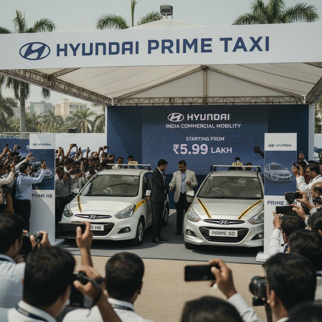 Hyundai India Launches 'Prime Taxi' Range for Commercial Mobility