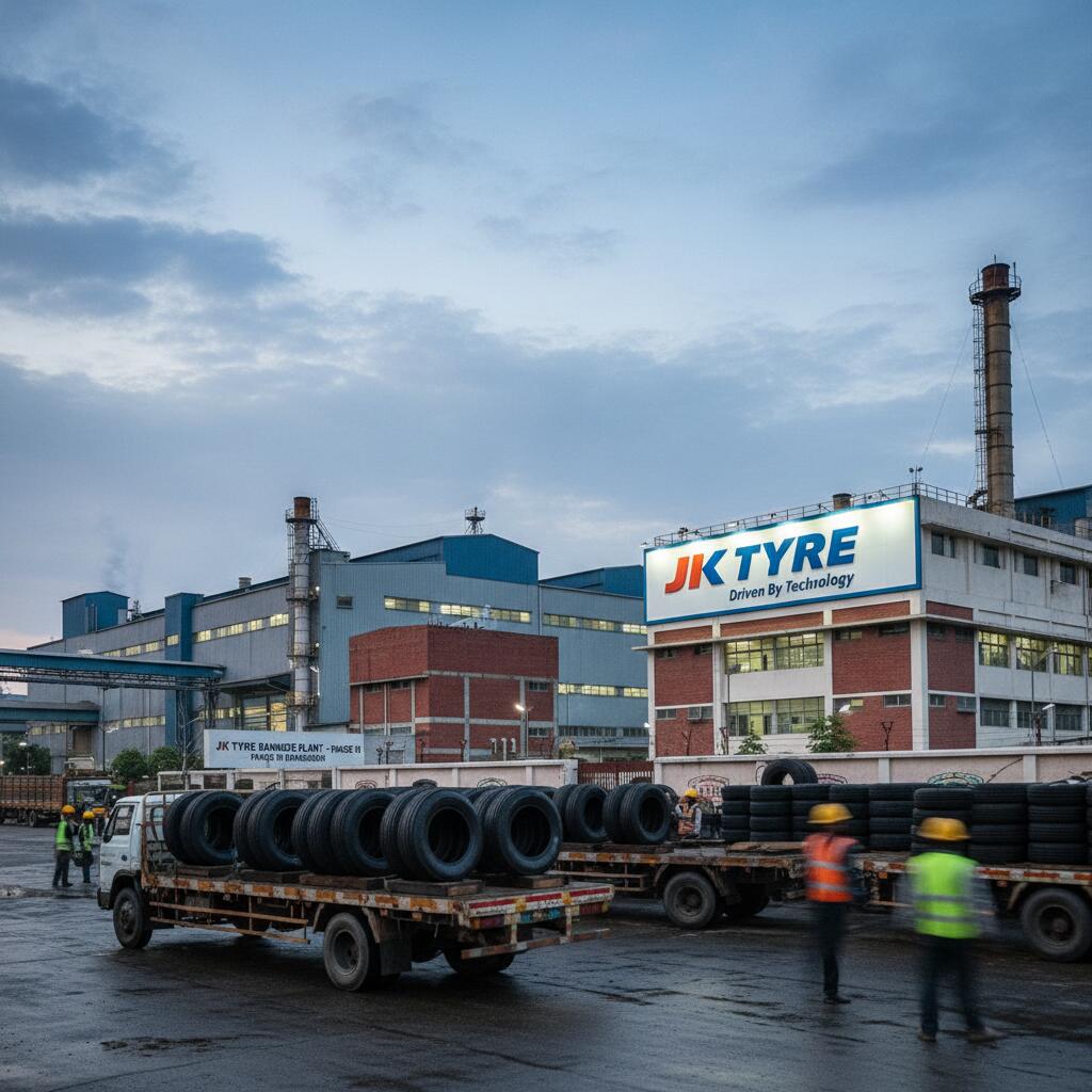 JK Tyre Boosts Banmore Plant Passenger Car Tyre Production Capacity | Quick Digest