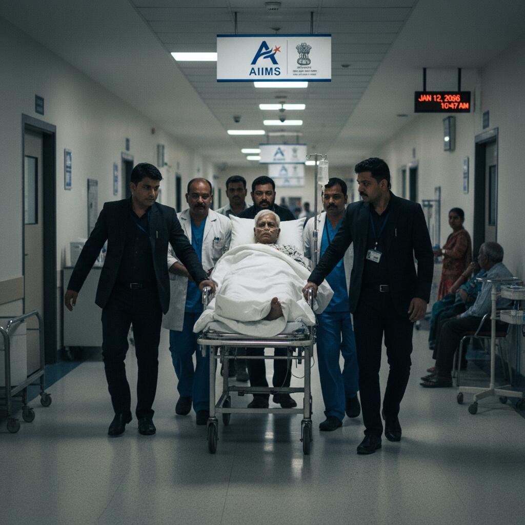 Former VP Jagdeep Dhankhar hospitalized at AIIMS after fainting spells | Quick Digest