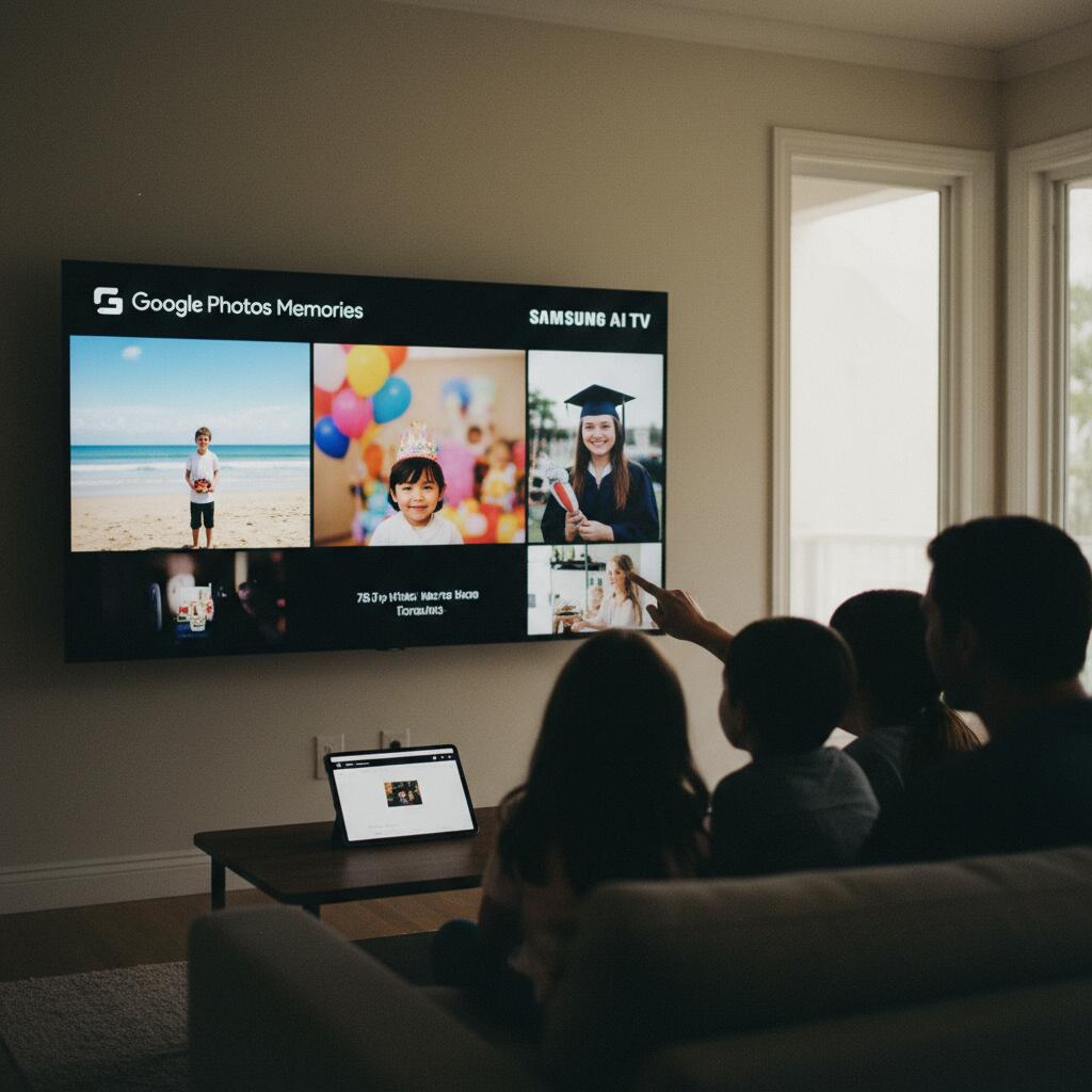 Samsung AI TVs to Integrate Google Photos for Enhanced Memory Display
