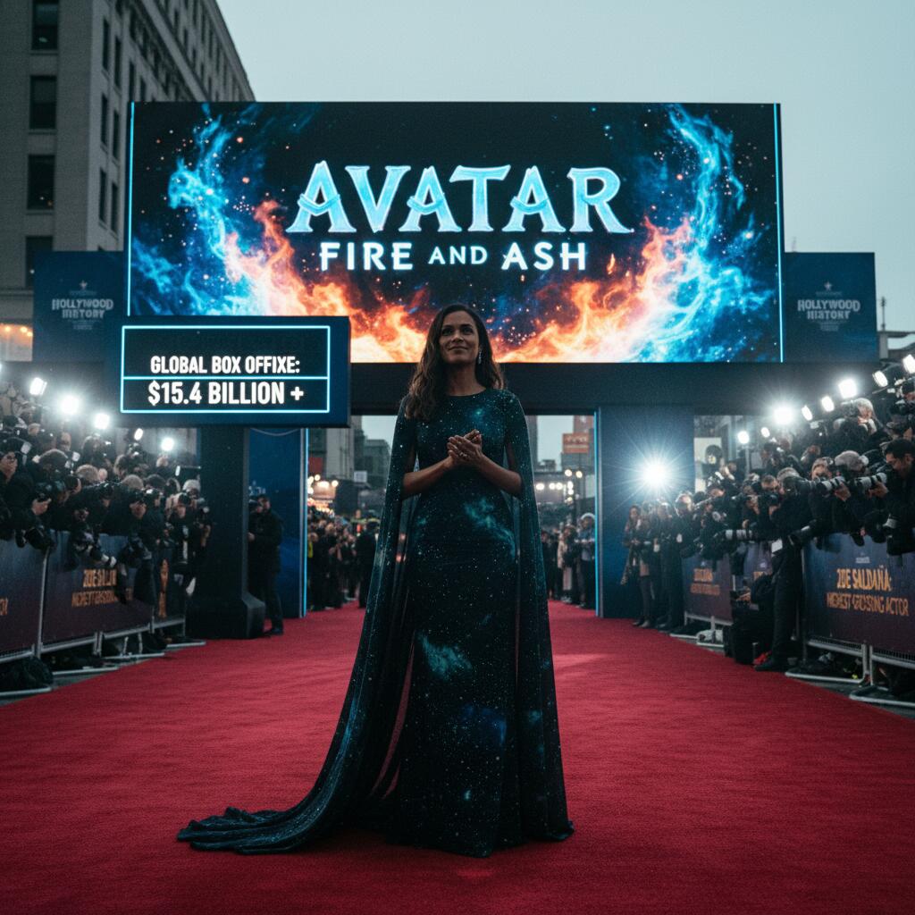 Zoe Saldaña Becomes Highest-Grossing Actor with Over $15.4 Billion | Quick Digest