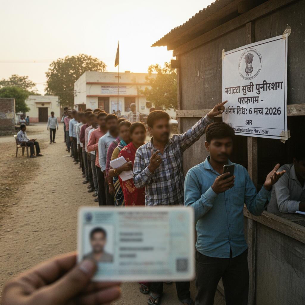 Uttar Pradesh Voter List Revision Extended Again by a Week