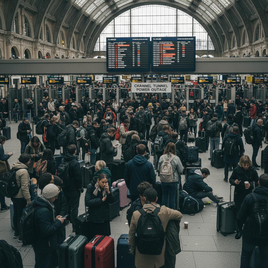 Eurostar: Channel Tunnel Power Outage Halts New Year Travel