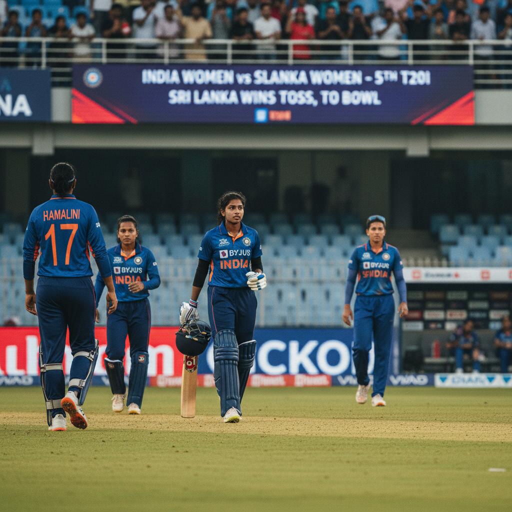 Kamalini Debuts as Mandhana Rests in India Women's 5th T20I vs Sri Lanka